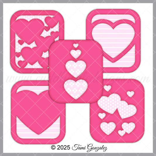 Valentine Card Embellishments