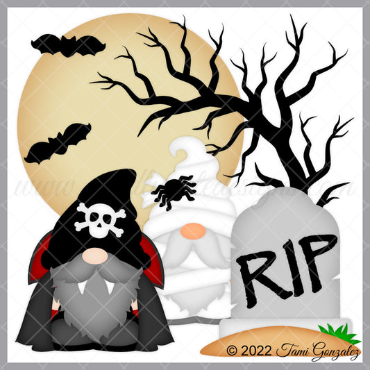 Vampire & Mummy Gnomes