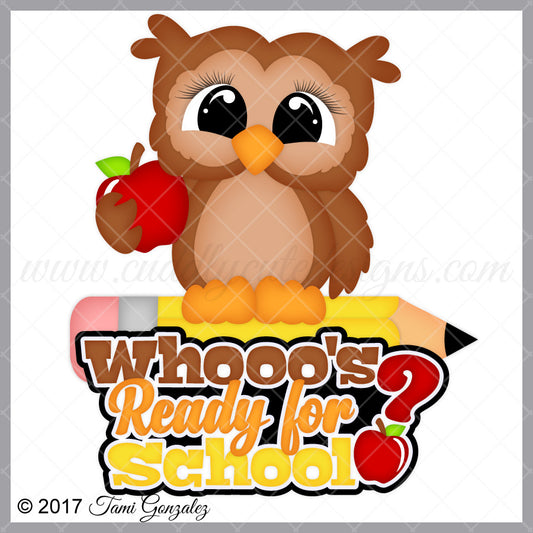 Whooo's Ready for School