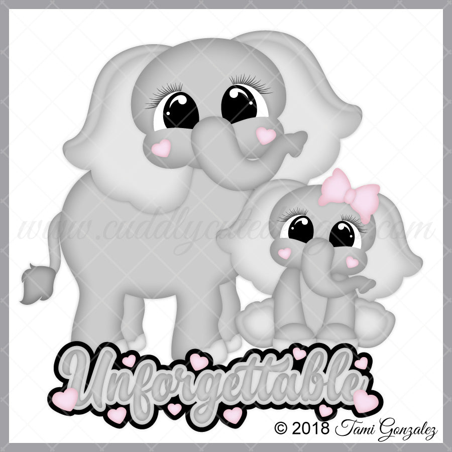 Zoo Cuties - Elephants