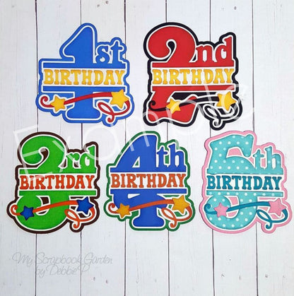 1-5 Birthday Titles