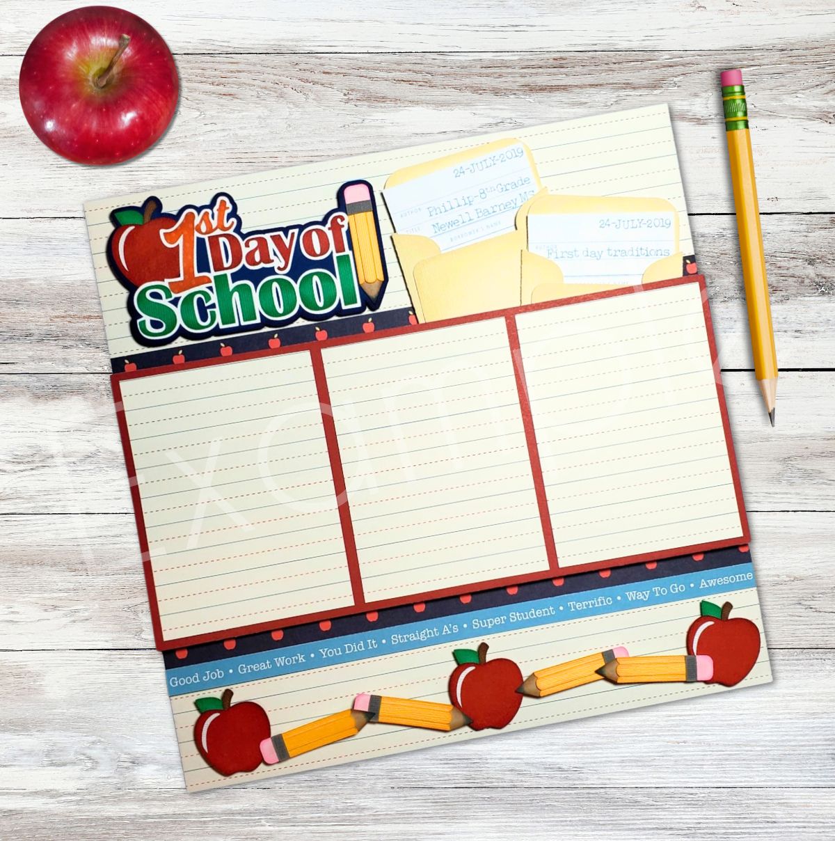 1st Day of School Title