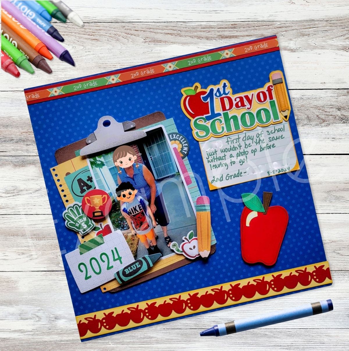 1st Day of School Title