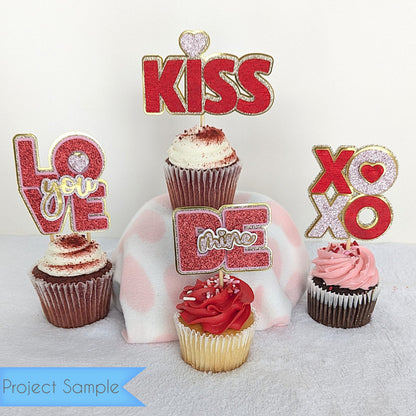 Cupcake Toppers - Valentine