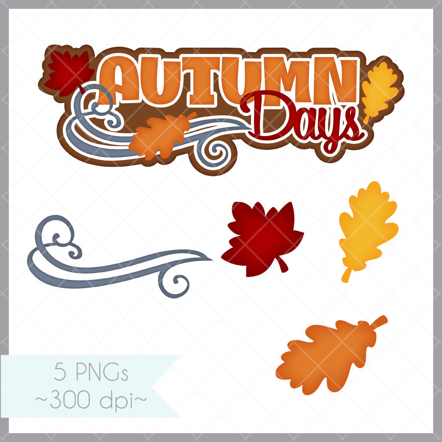 Autumn Days Title