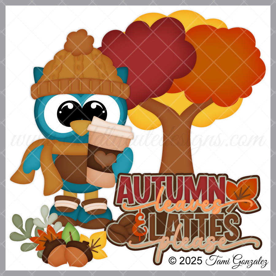 Autumn Latte Owl