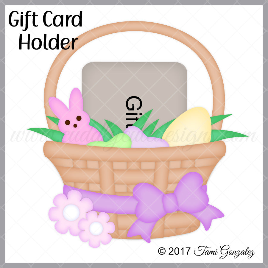 Basket Gift Card Holder