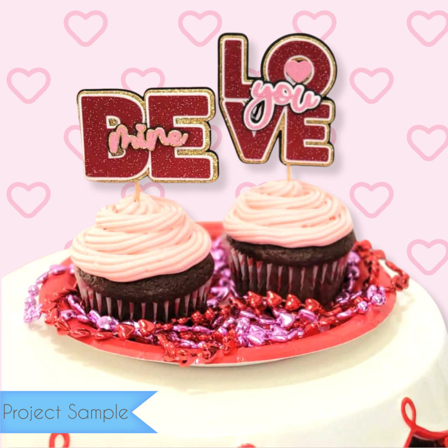 Cupcake Toppers - Valentine