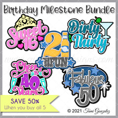 Birthday Milestone Bundle