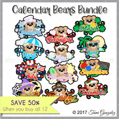 Calendar Bears Bundle