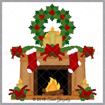 Christmas Fireplace