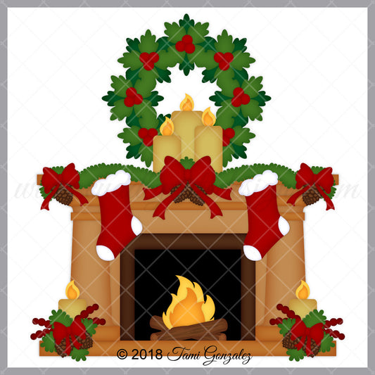 Christmas Fireplace