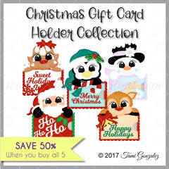 Christmas Gift Card Holder Collection