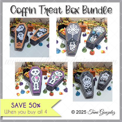 Coffin Treat Box Bundle