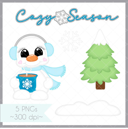 Cozy Season Snowman