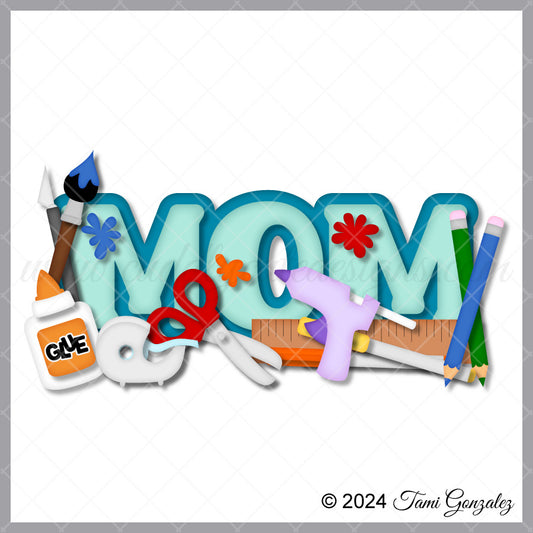 Crafting Mom Title