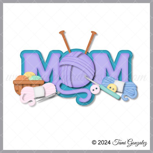 Crochet - Knit Mom Title