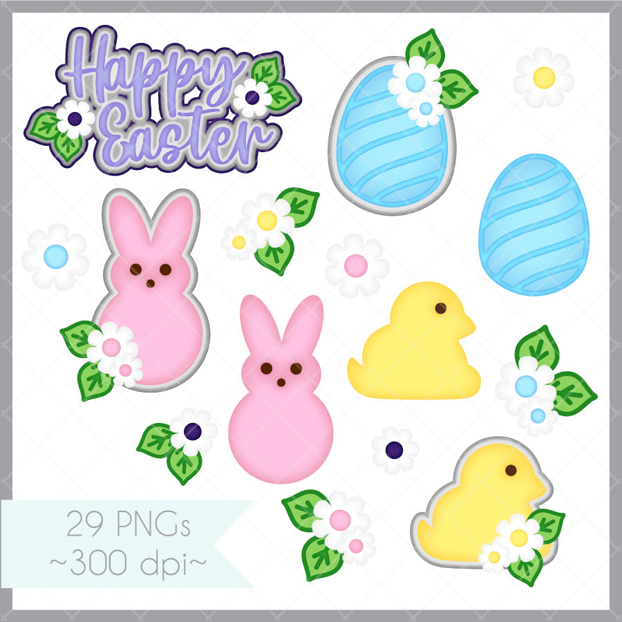 Cupcake Toppers - Easter