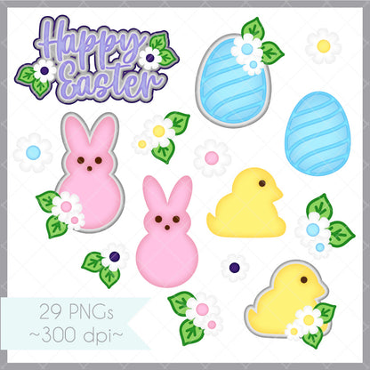 Cupcake Toppers - Easter