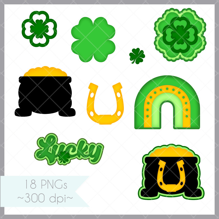 Cupcake Toppers - St Patty