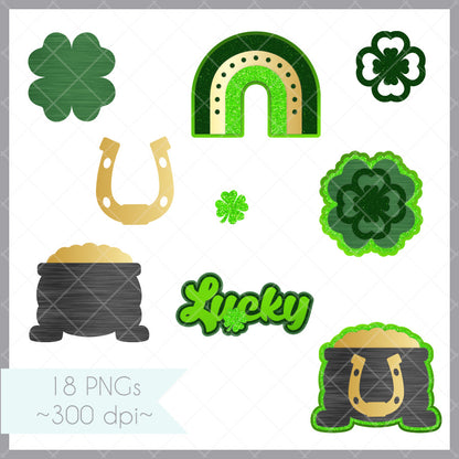 Cupcake Toppers - St Patty