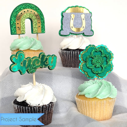 Cupcake Toppers - St Patty