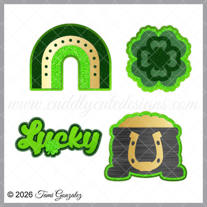 Cupcake Toppers - St Patty