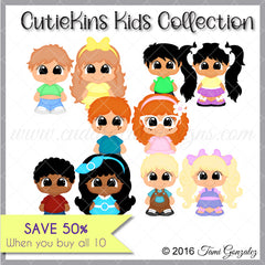 CutieKins Kids Collection
