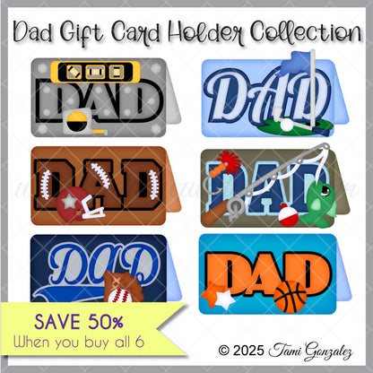 Dad Gift Card Holder Collection