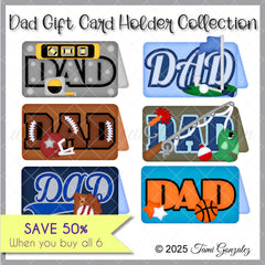Dad Gift Card Holder Collection