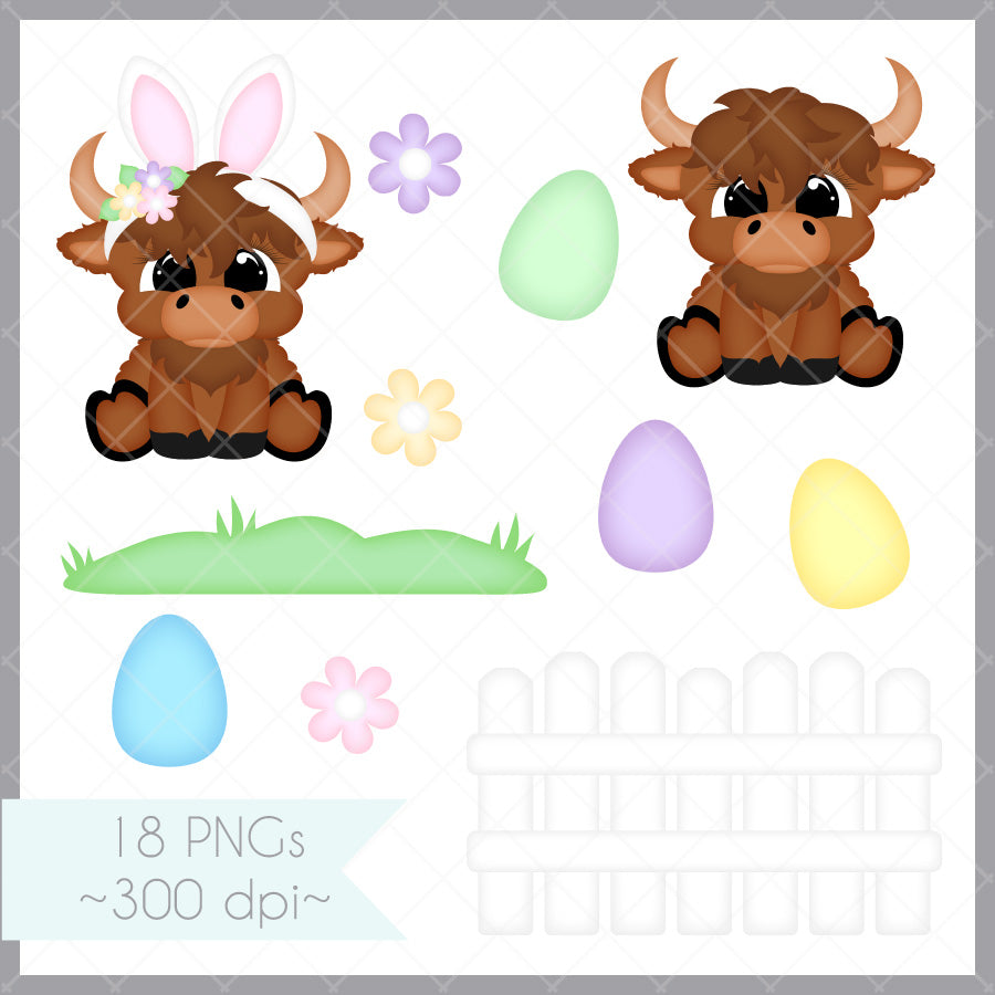 Easter Cow