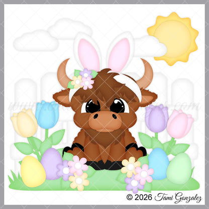 Easter Cow