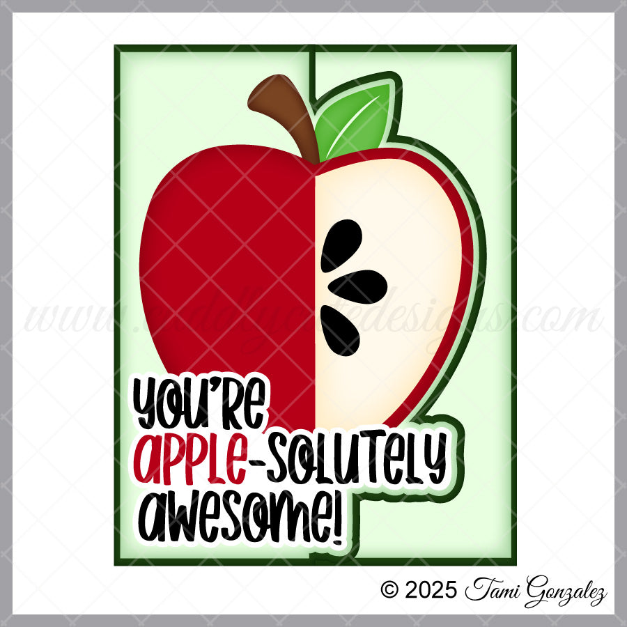 Edgie Card - Apple
