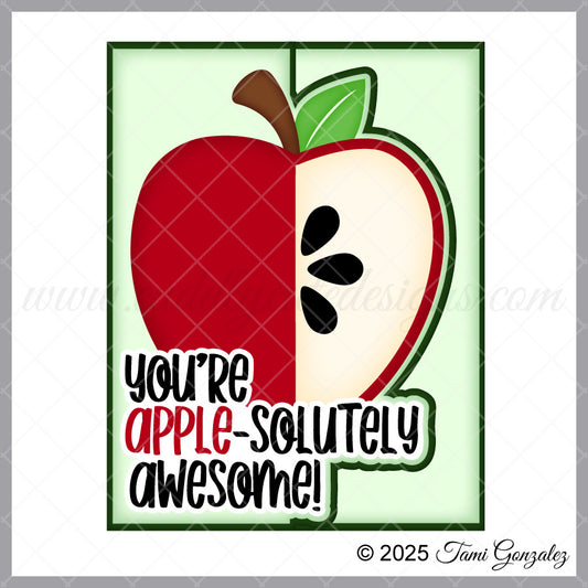 Edgie Card - Apple
