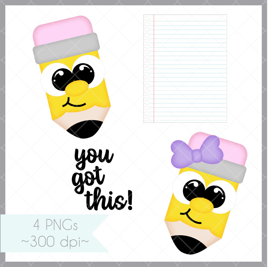 Edgie Card - Pencil