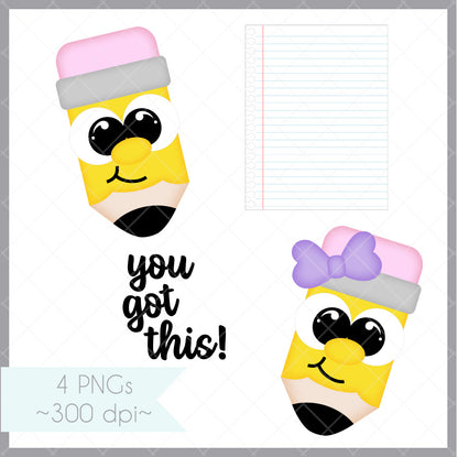 Edgie Card - Pencil