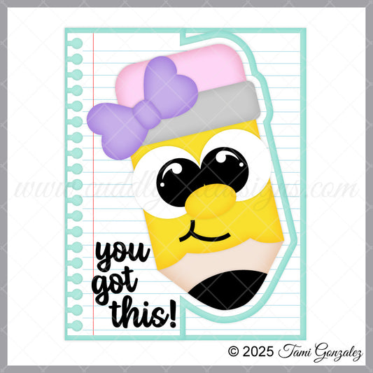 Edgie Card - Pencil