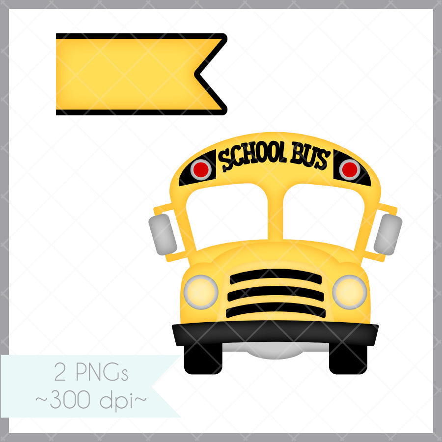 Edgie Card - School Bus