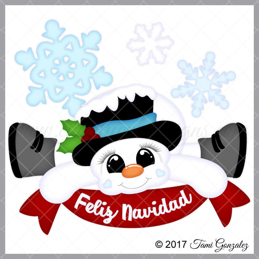 Feliz Navidad Snowman