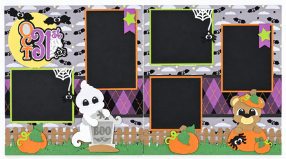 *PRE-ORDER* Oct 31st - 2 Page Halloween Layout Kit