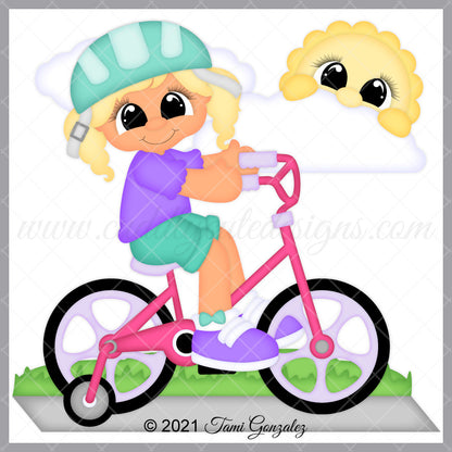 Girl Riding Bike