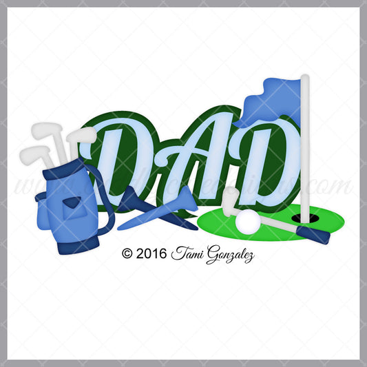 Golf Dad Title