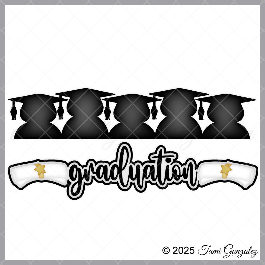 Graduation Borders – Cuddly Cute Designs