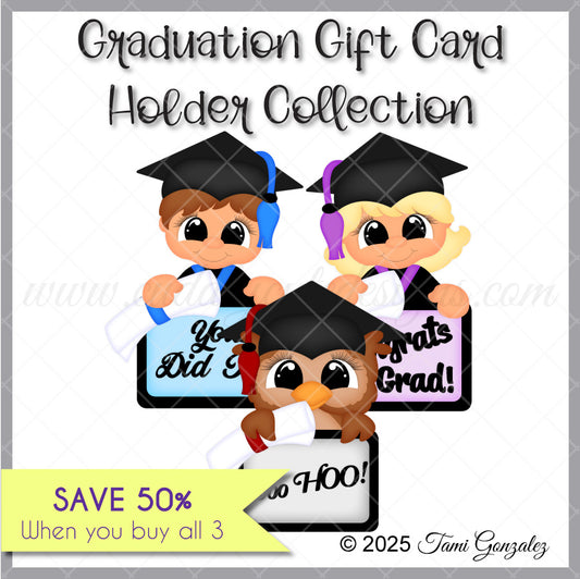 Graduation Gift Card Holder Collection