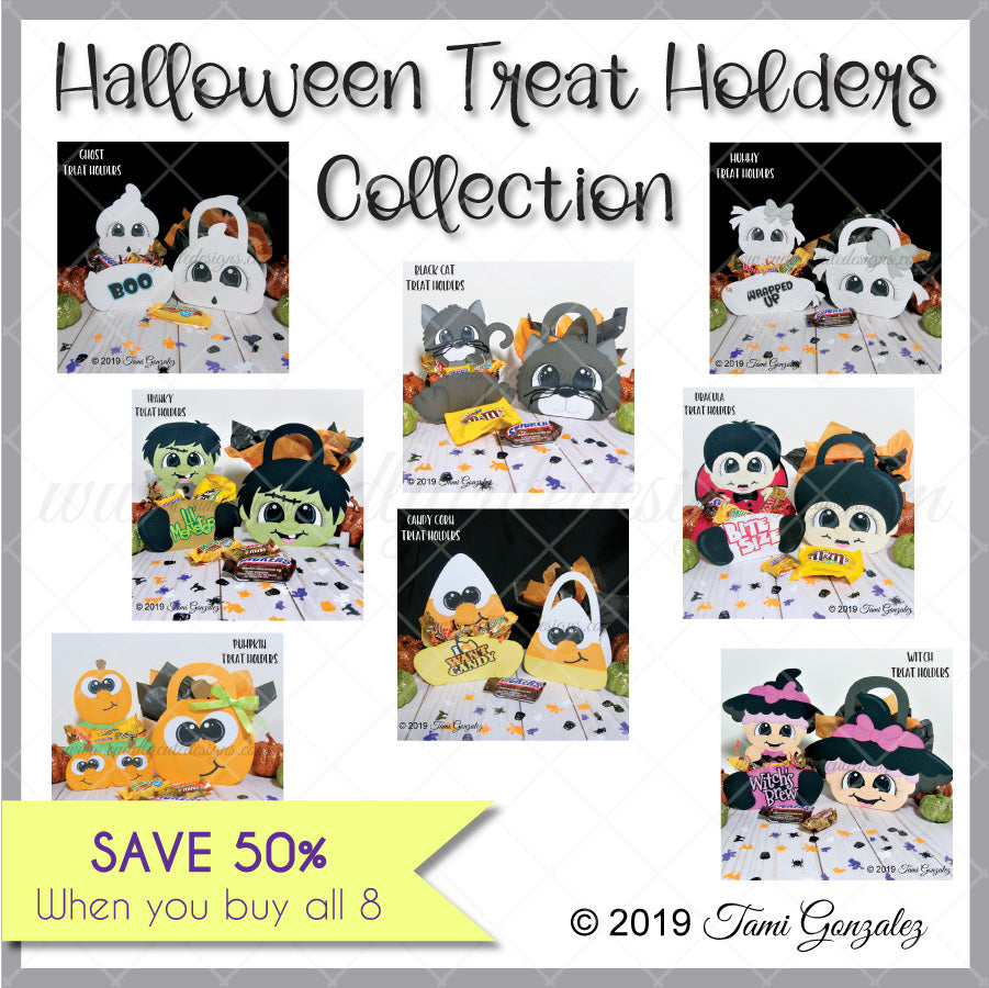 Halloween Treat Holders Collection