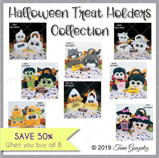 Halloween Treat Holders Collection