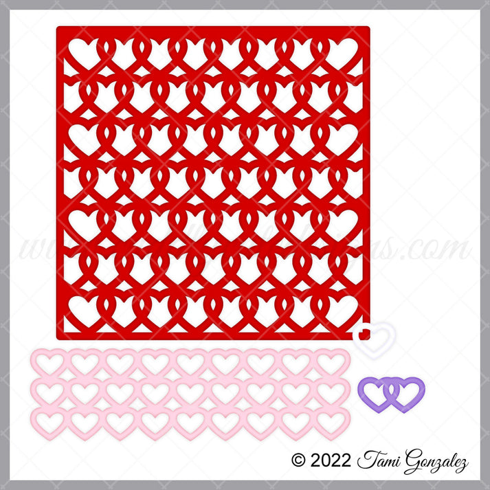 Heart Outline Background – Cuddly Cute Designs