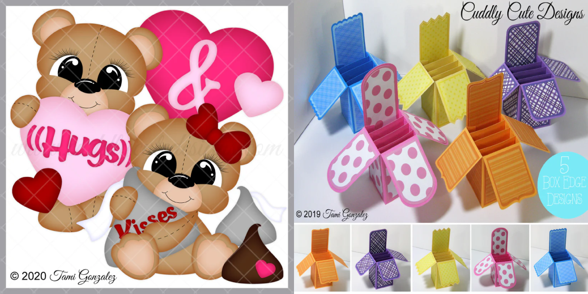 Hugs & Kisses Layout