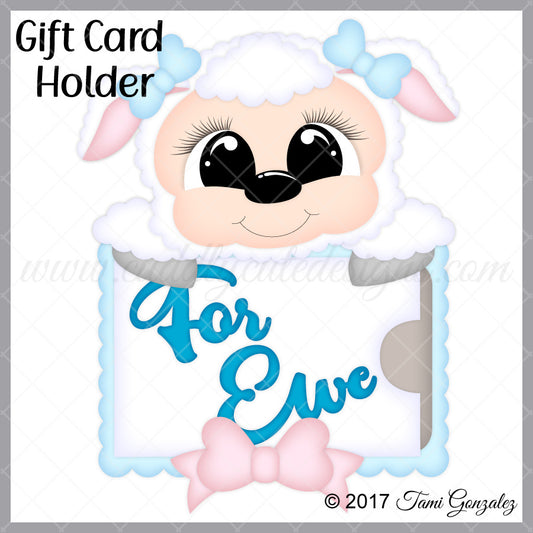 Lamb Gift Card Holder