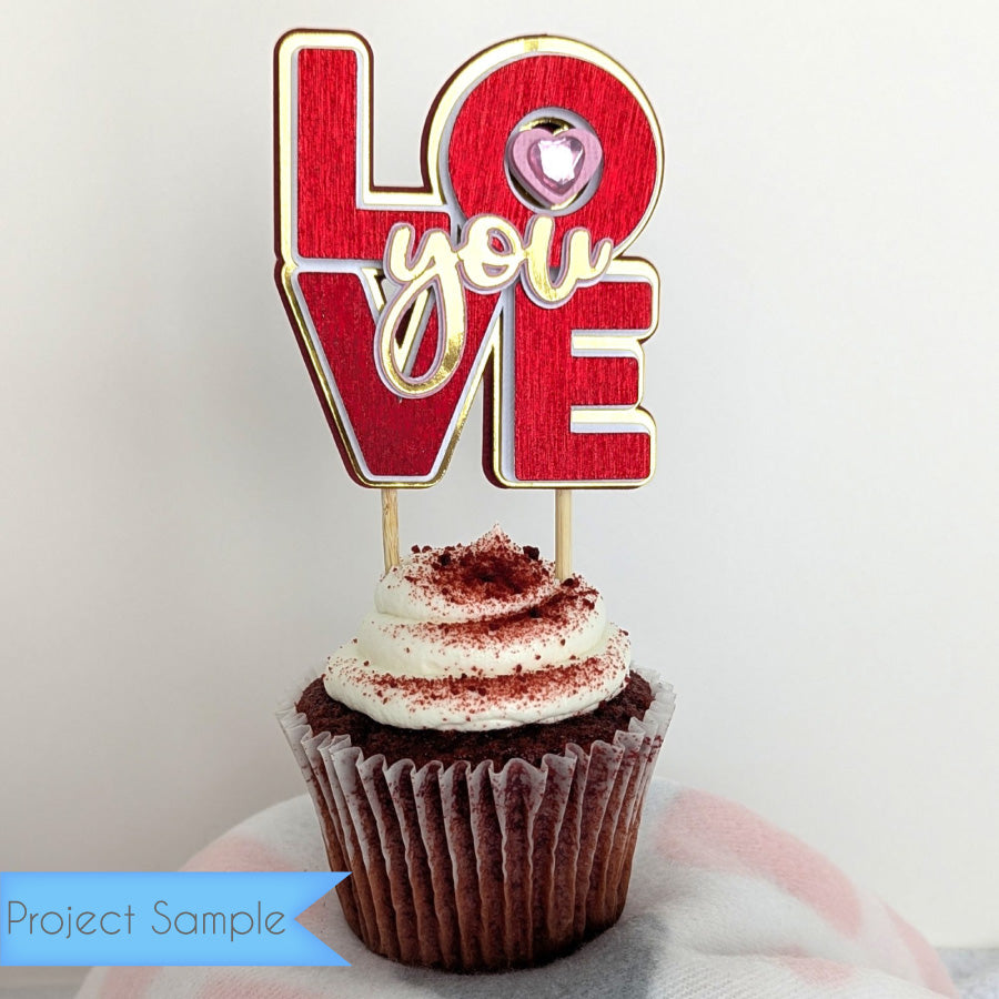 Cupcake Toppers - Valentine